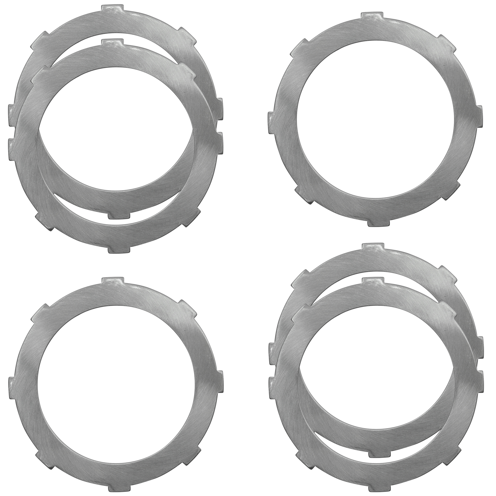 Clutch Plates for Honda Big Red 700 MUV700 2009 2010 2011 2012 2013 / 6 Pcs