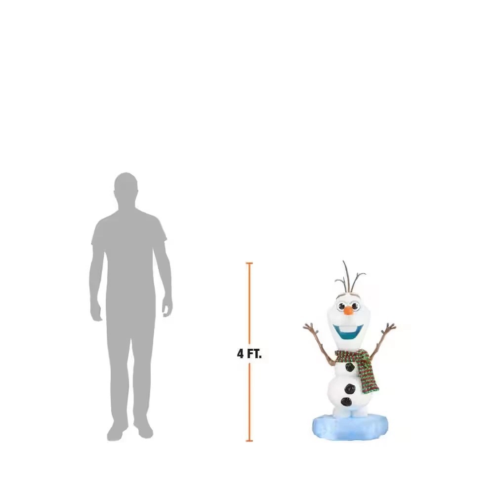 4 Ft Animated LED Holiday Olaf Premium Christmas Luxury Disney Collectible 🎄