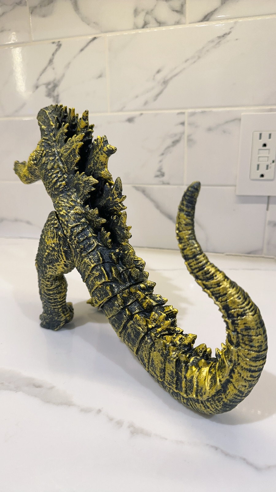 9" Bronze Gold Godzilla King of the Monster Action Figure Toy Bulk