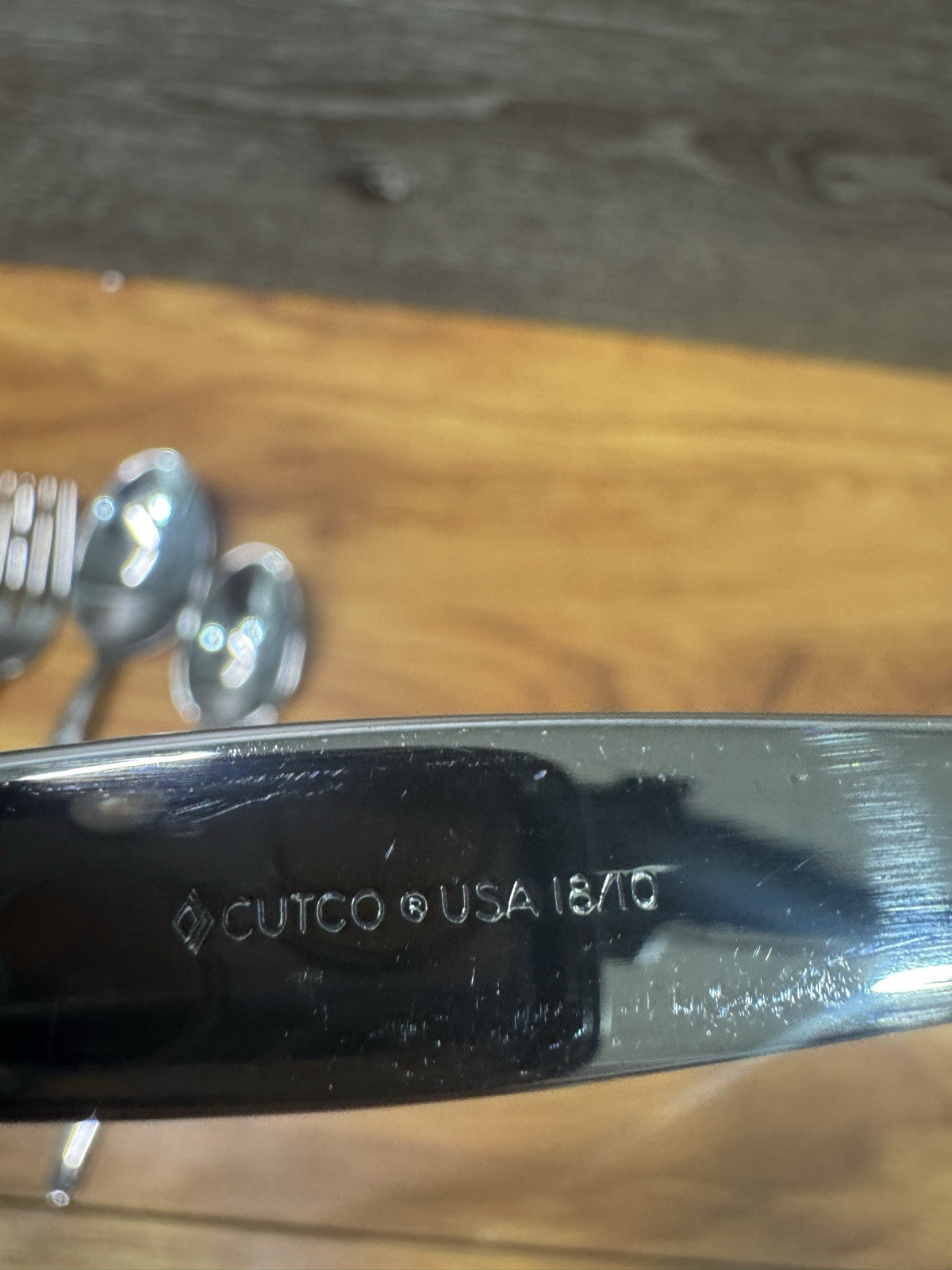 Cutco USA 18/10 Stainless Steel 5pc. Place Setting Flatware Set(Service for One)