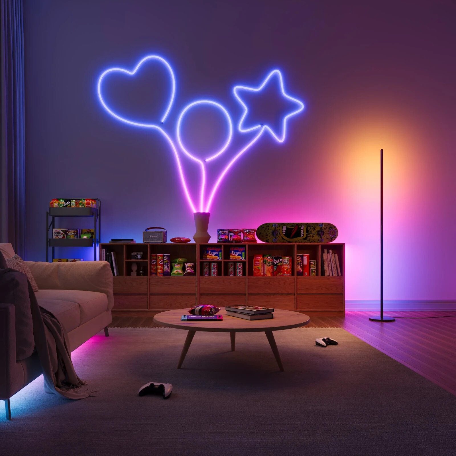 Govee - RGBIC Smart Neon Rope Light - 6.5 Ft *Open Box*