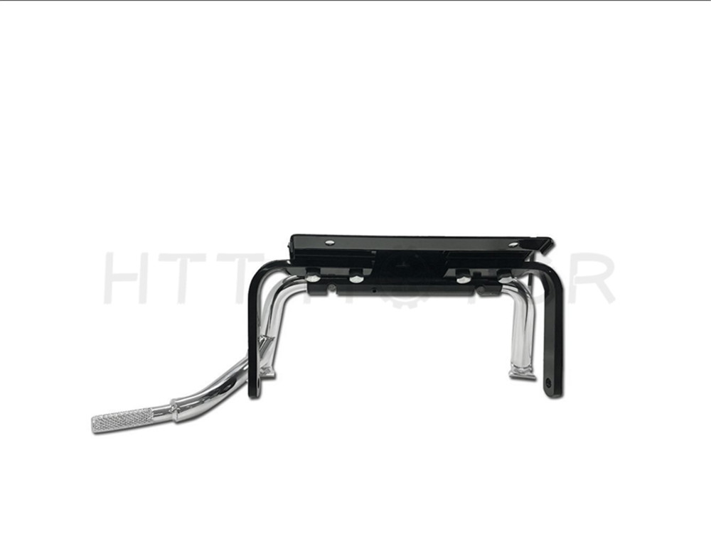 Adjustable Center Stand For 98-08 Harley Electra Glide Road King Road Glide Chro