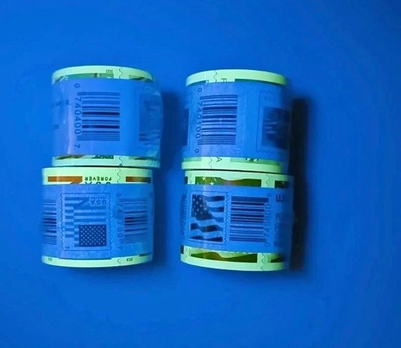 2024 (1) ROLLS POSTAGE (100)US FOREVER STAMPS Flags USPS Collectible