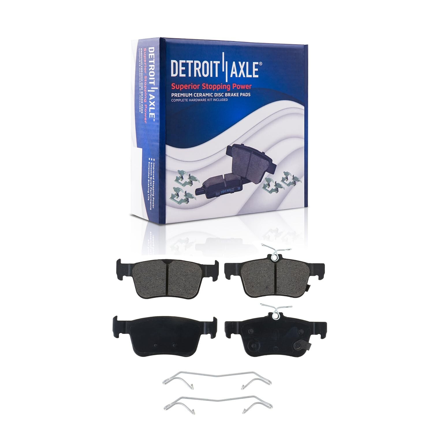 8pc Front Rear Disc Brake Rotors and Brake Pads Kit for 2016 - 2021 Honda Civic