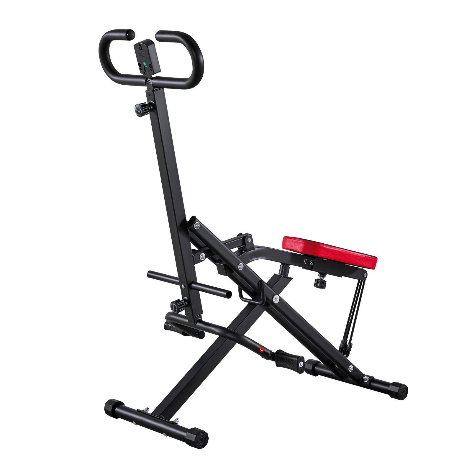 Uimoso Foldable Squat Machine with 3 Resistance Bands Glutes and Leg Workouts