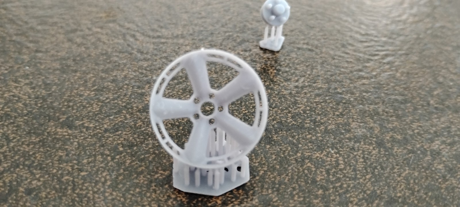 1/24 Scale Resin 20" American Racing Wheels & Michelin Tires 3d Printed