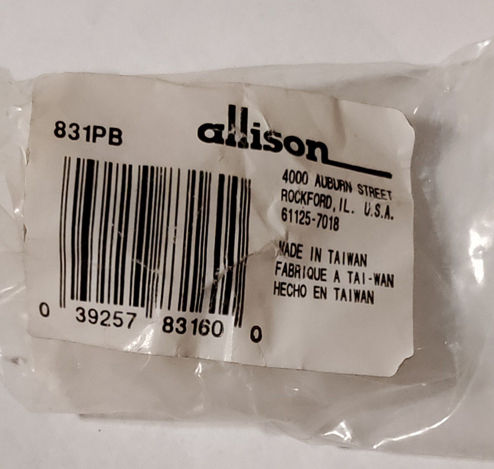 Vintage Allison Round Brass Cabinet Pulls Drawer Knobs # 831PB Lot Of 5 NOS