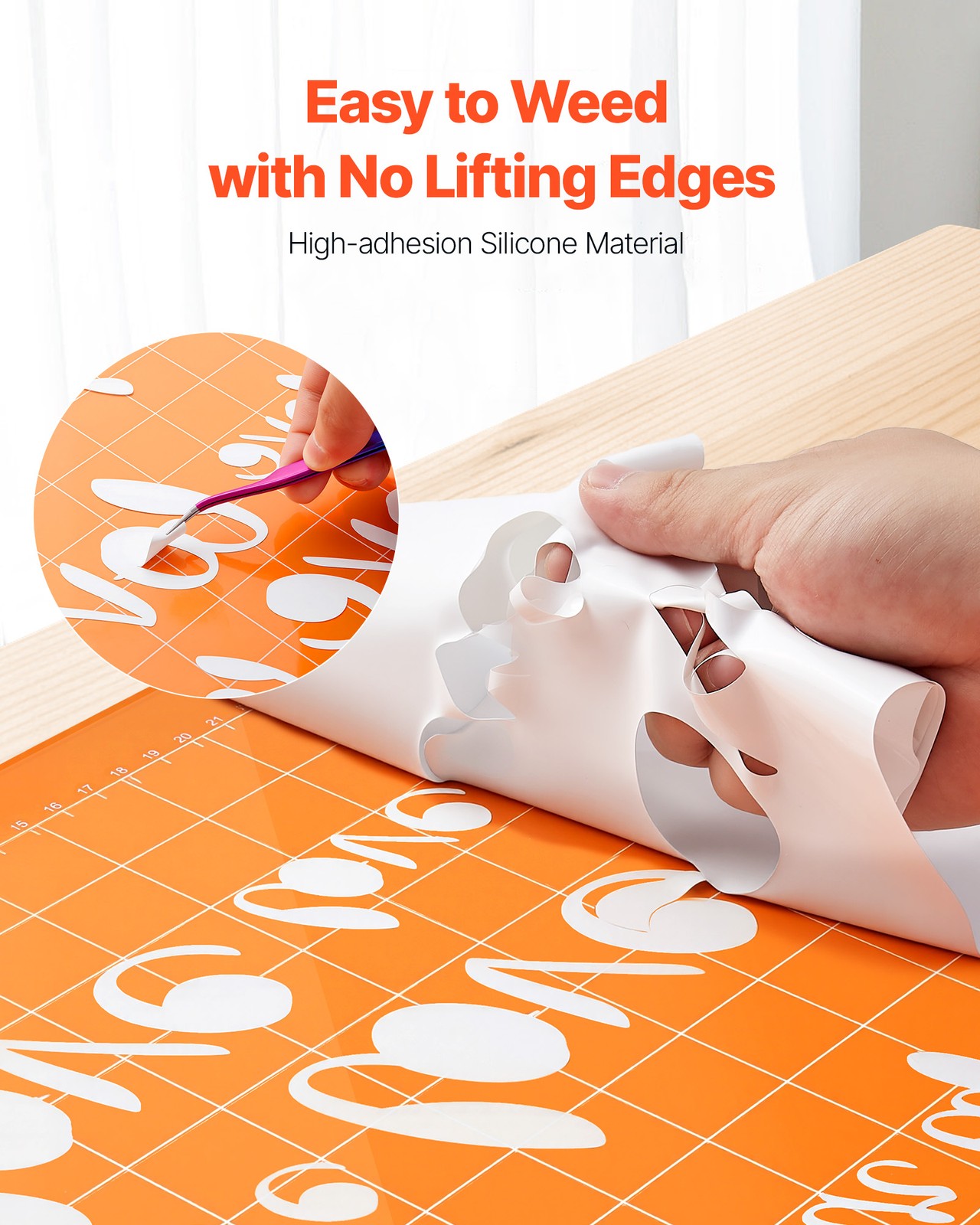 VEVOR Heat Transfer Vinyl HTV Iron on Vinyl Bundle 50 Pack 12 x 12 in Multicolor