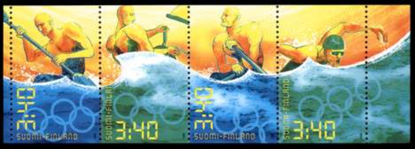 FINLAND Sc. 1008a Atlanta Olympics 1996 MNH booklet