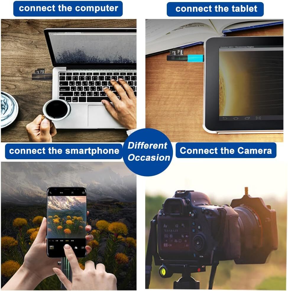 USB3.0 SD Card Reader for PC Micro SD Card to USB Adapter for Camera MemoryC lot