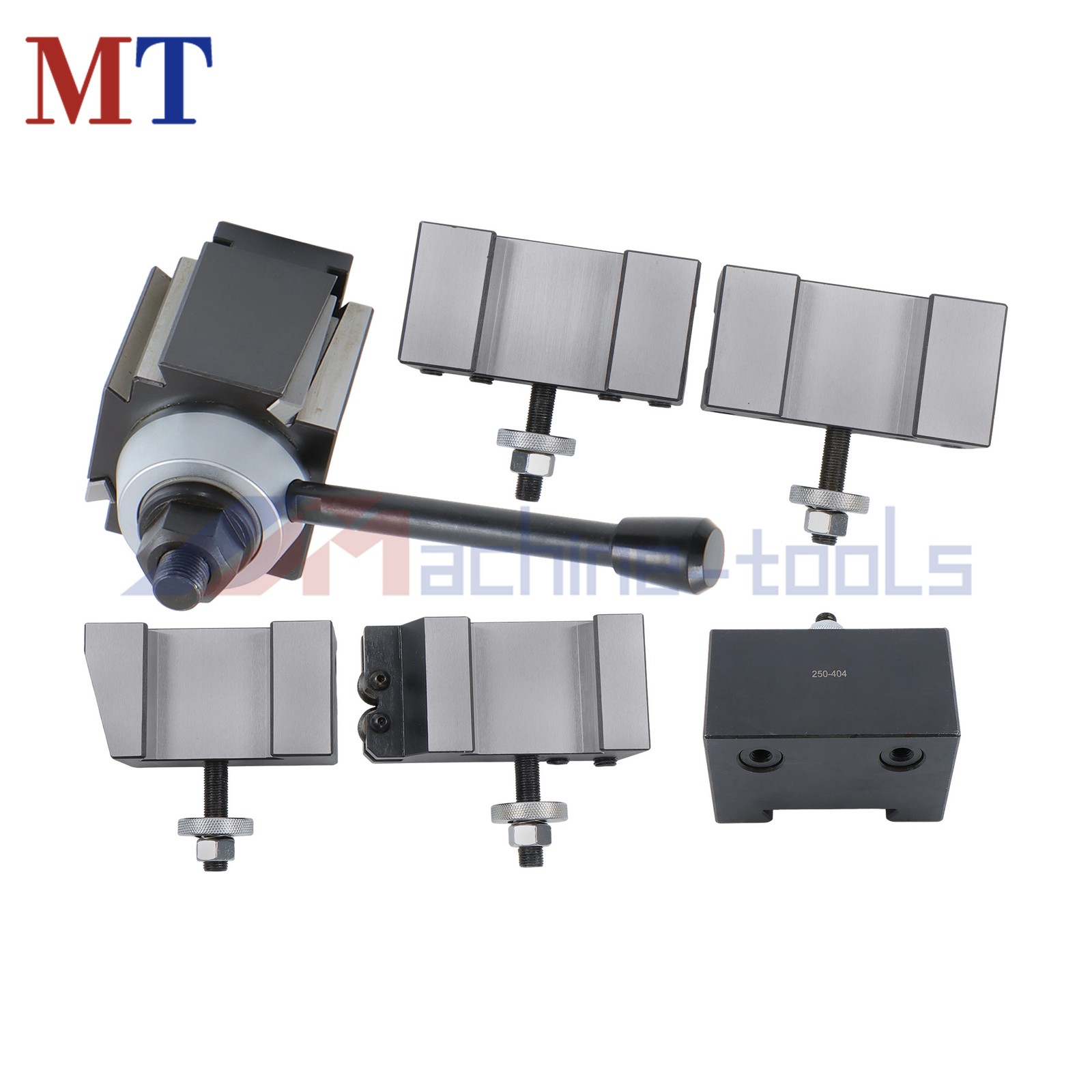 Quick Change Tool Post CA 250-444 Wedge Design Fits 14-20 Inch Lathe Swing