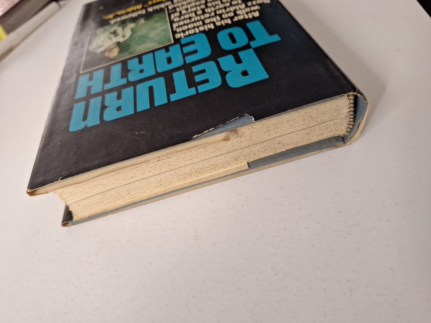 Rare! Return to Earth Col. Buzz Aldrin Book FDC EFO Stamps Skylab Man on Moon