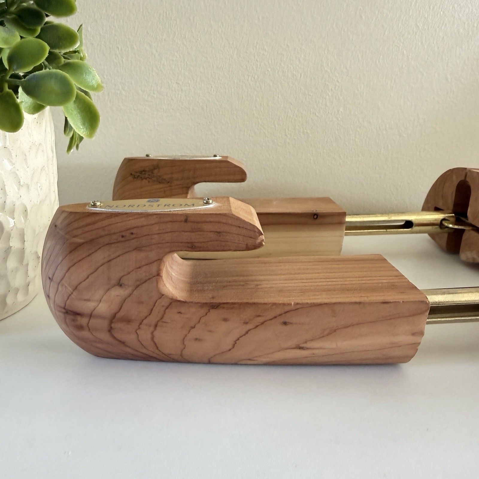 Men’s XL Cedar Shoe Trees Nordstrom Made in USA Wooden Shoe Stretchers Pair