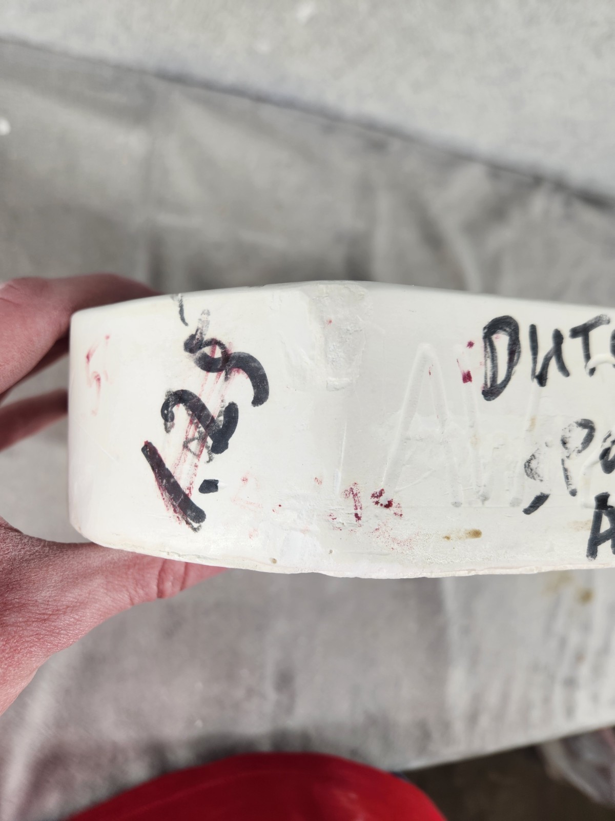 Vintage Ceramic Slip Casting Mold Dutch Girl Spoon Rest Scioto Aw-203