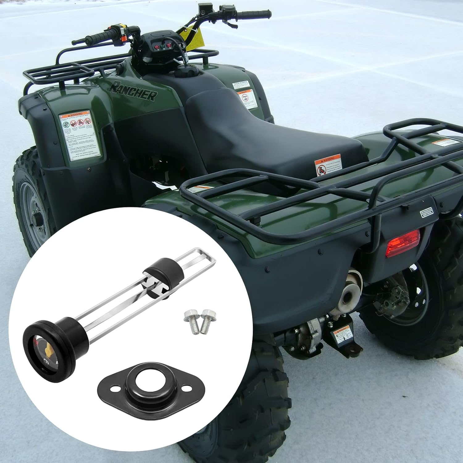 Fuel Gas Gauge for Honda Honda Rancher 350 Rancher 400 Rubicon 500 2000-2007 TRX