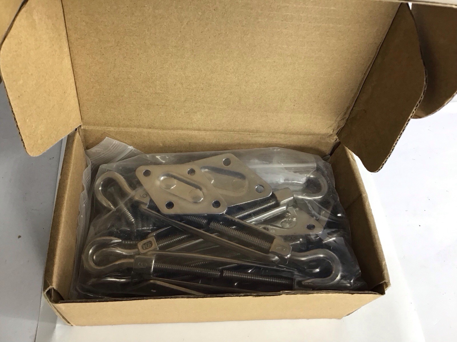 Kanazawa PC Sun ShadeSail Stainless Steel Hardware Installation Kit New