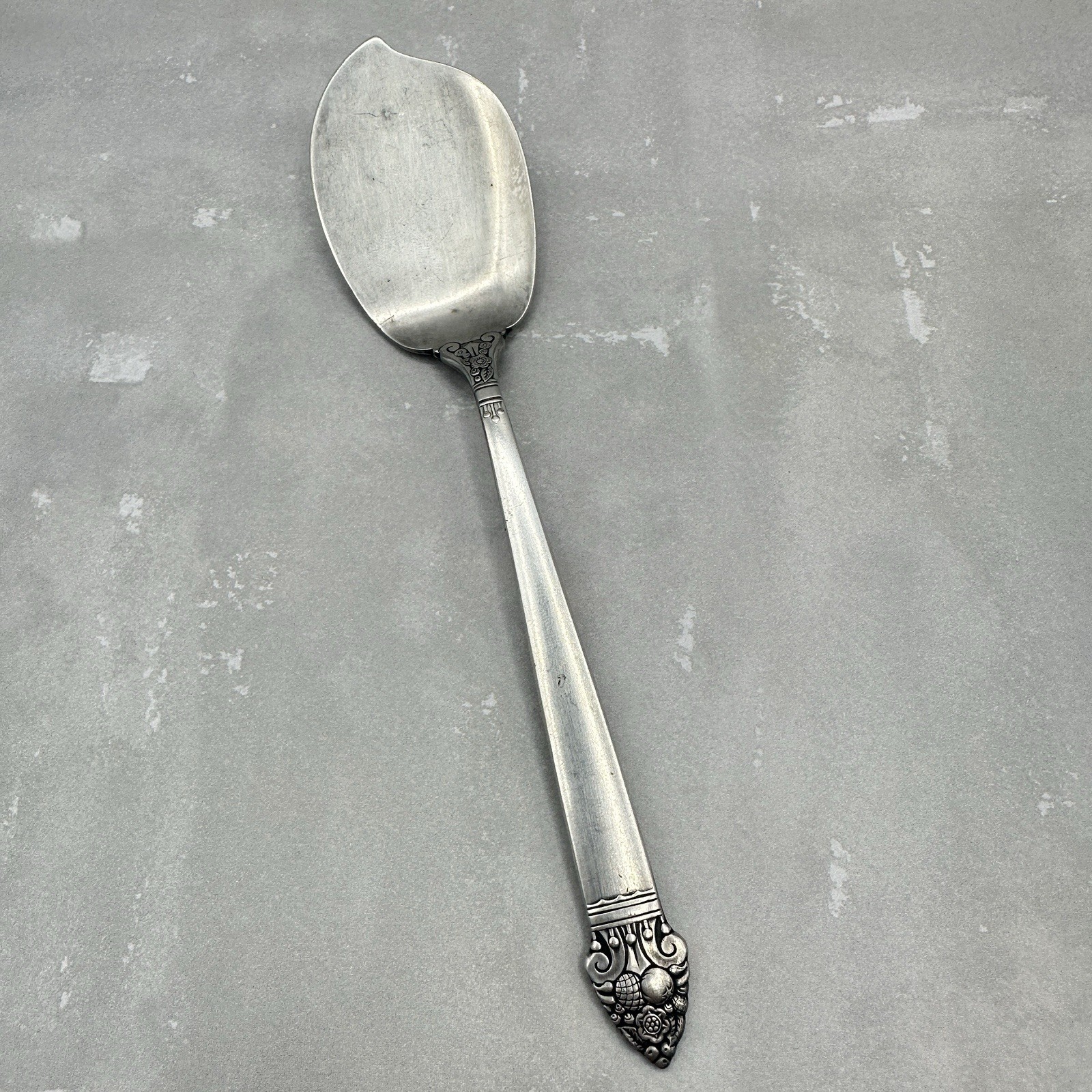 Oneida King Cedric Jelly Server 6" Community Plate Silverplate 1933 Replacement