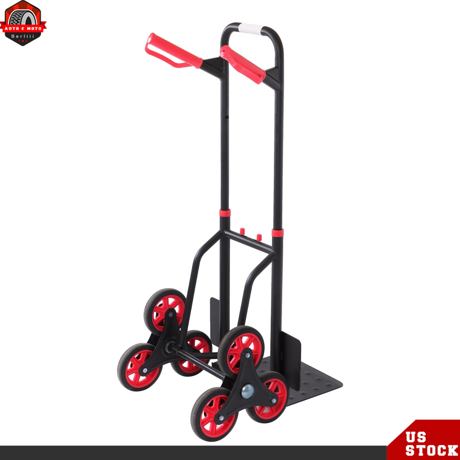 440 Lbs Capacity Stair Climber Hand Truck Dolly Heavy Duty Stair Climbing Cart