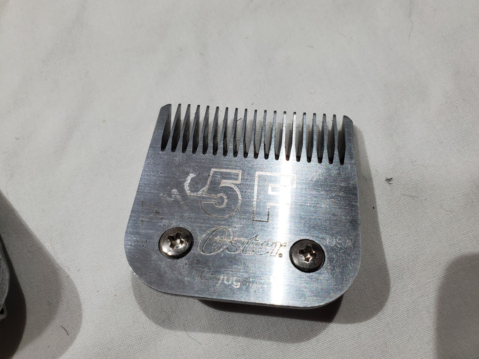 Oster Elite CryogenX Detachable Animal Clipper Blades 4 Sizes 7F #10 4F and 5F