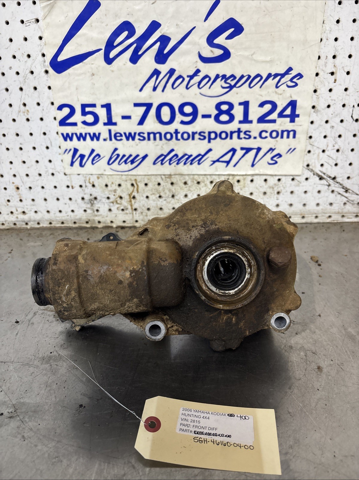 2006 Yamaha Kodiak 400 4x4 Front Diff 5GH-46160-04-00