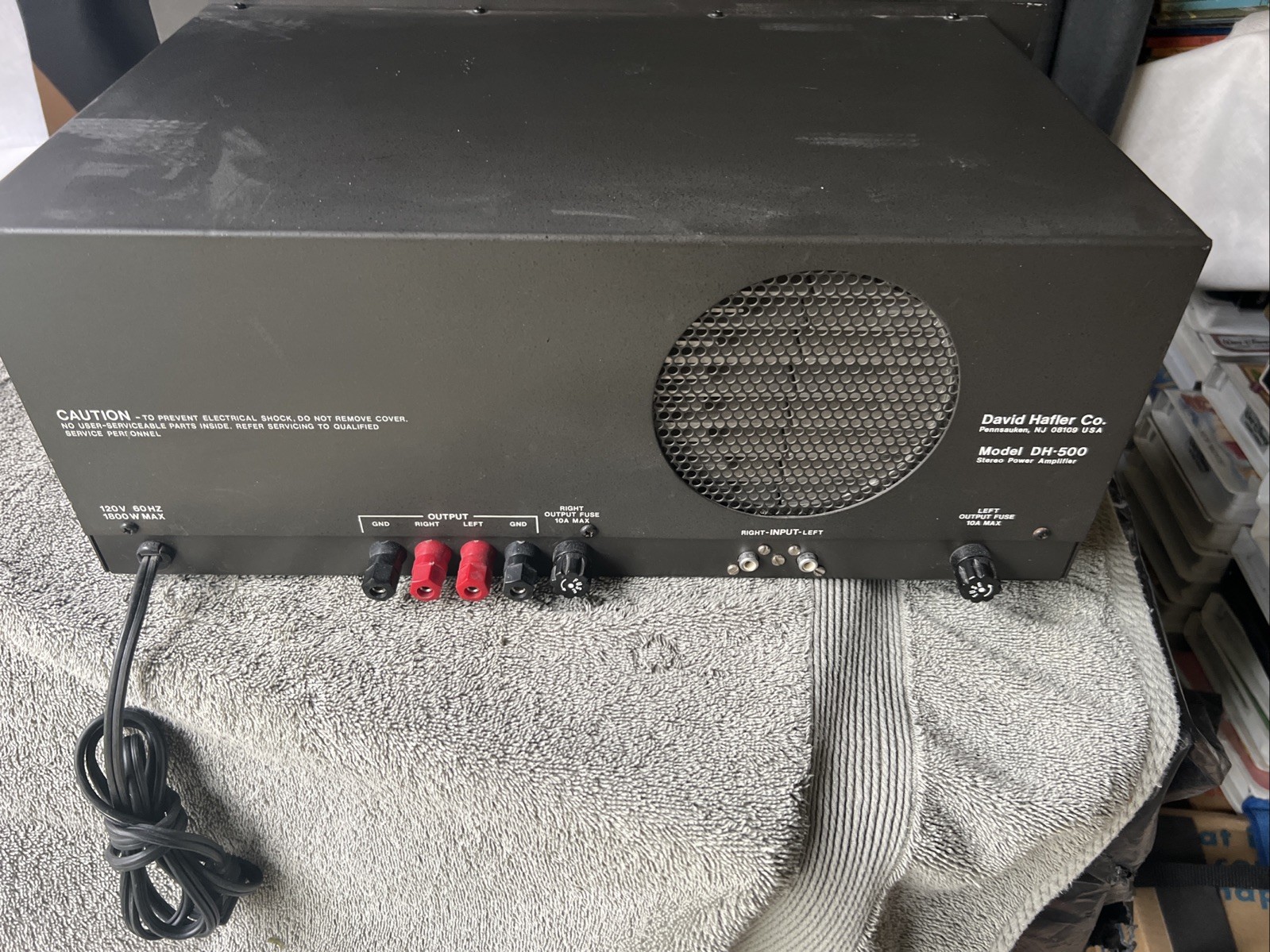 ⭐️ David Hafler DH-500 Stereo Power Amplifier -All Original