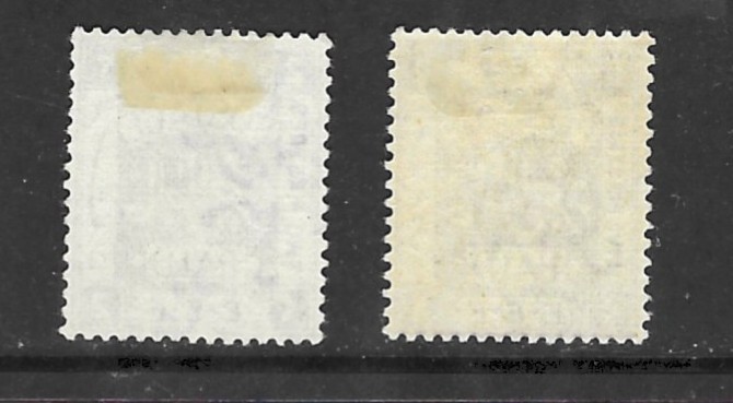 Palestine stamps 1918 Sc # 10-11 MLH/VF