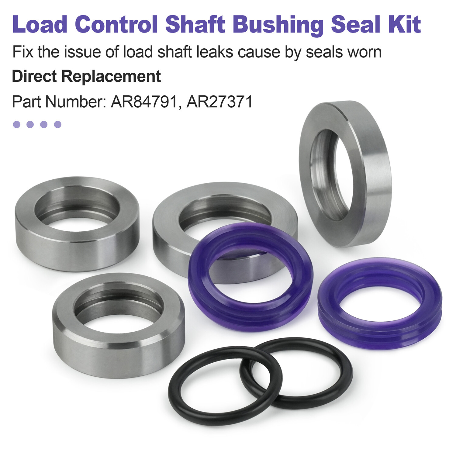 Load Shaft Seal For John Deere 2510 2520 3010 3020 4030 AR84791