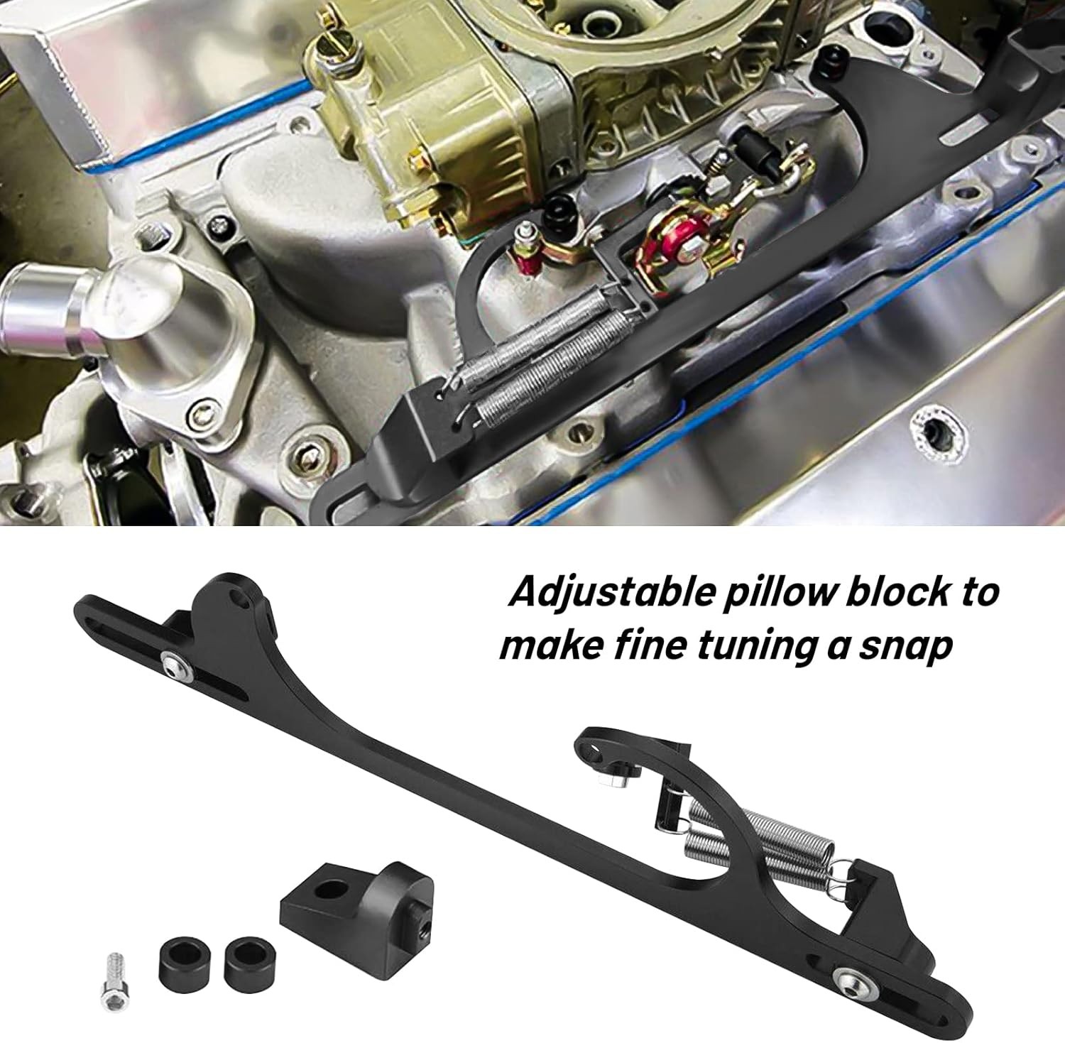 Throttle Cable Carb Bracket Carburetor 350 for Holley Aluminum 4150 4160 Series