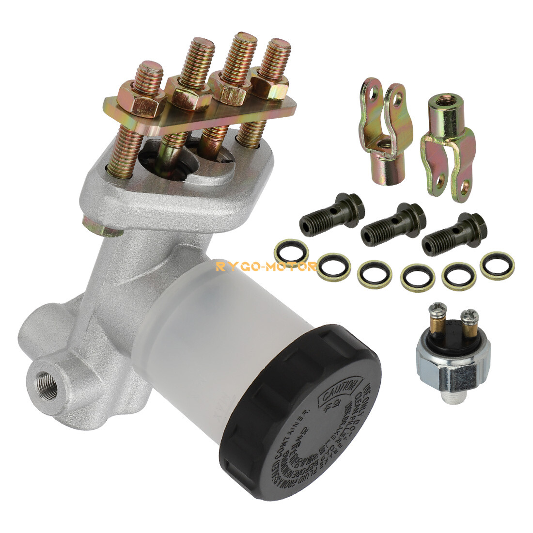 M MATI Hydraulic Go Kart Brake Master Cylinder for 90cc - 250cc Go Kart Buggy