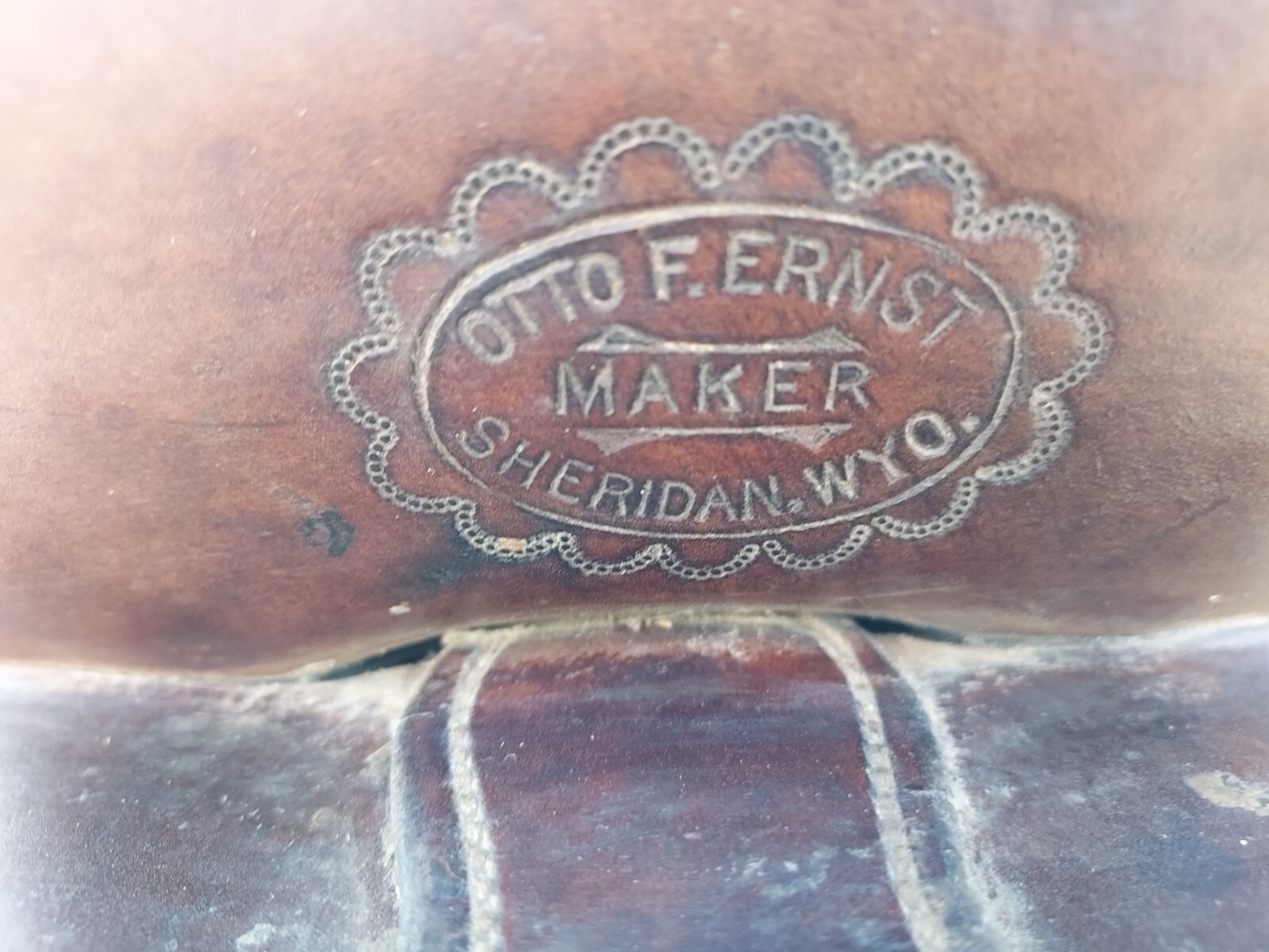 Vintage Otto F. Ernst Wyo. - 14" Western Saddle