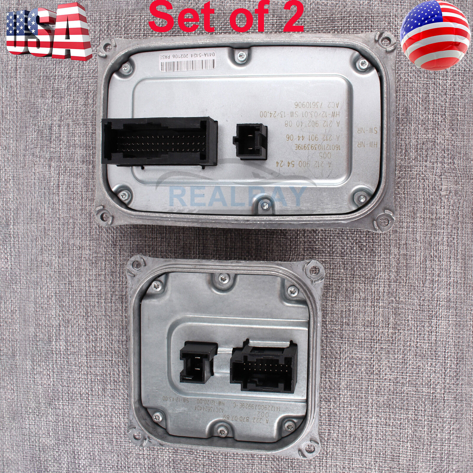 A2129005424 For Mercedes W212 E-class Headlight Ballast LED Control DRL Module