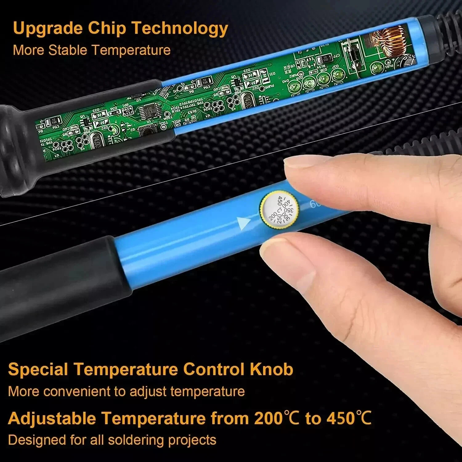 New Electric Soldering Iron Welding Gun Tool Kit Solder Wire Desoldering Pump US