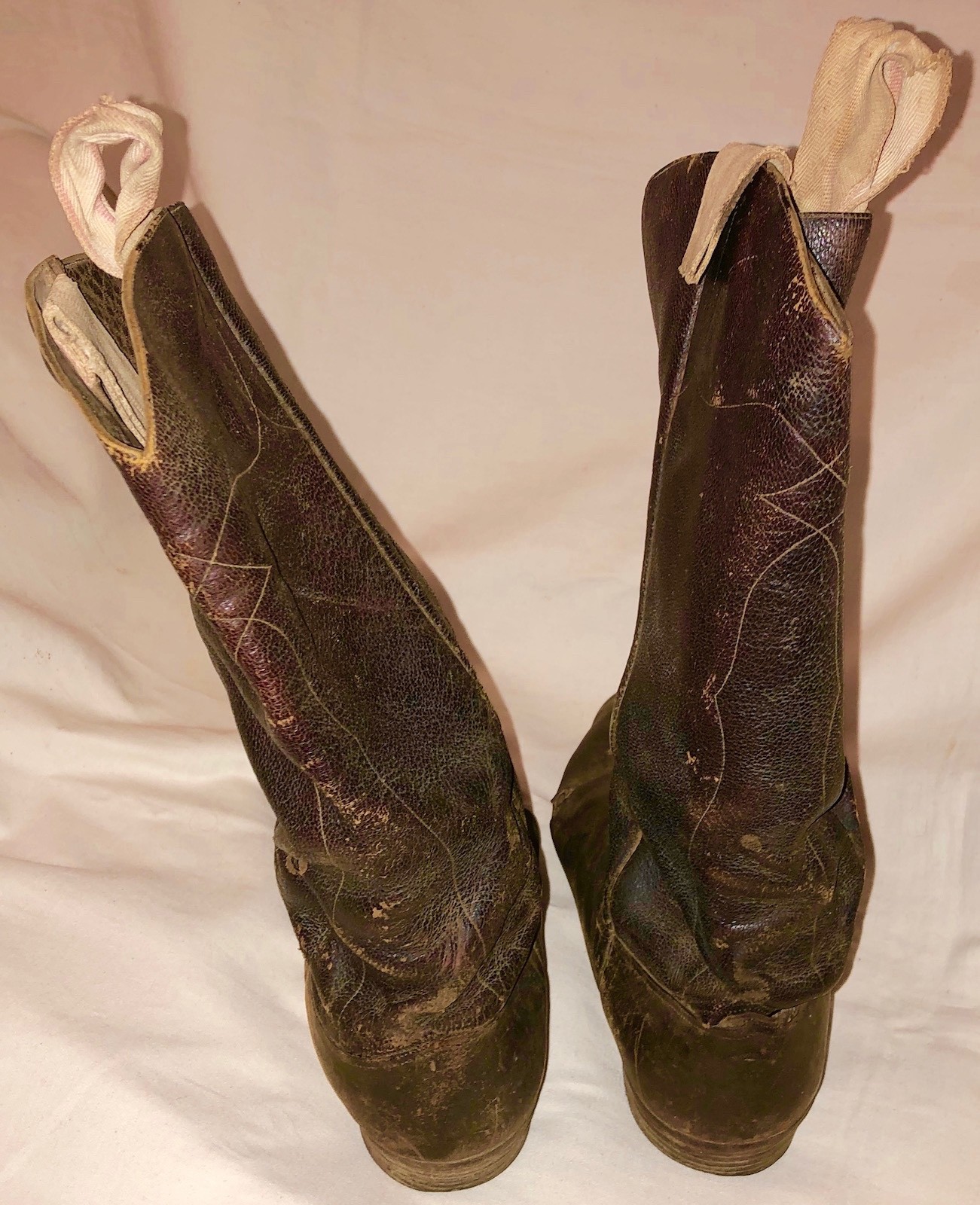 Rare Original Civil War Confederate Id’d 6th Virginia Cavalry Boots