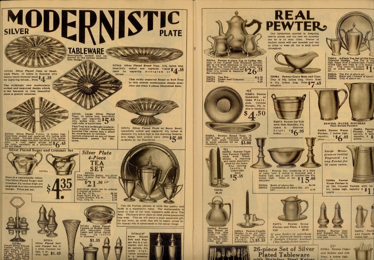 1920s Antique Catalog/Order Form "JEWELRY WATCHES SIVER PURSES CLOCKS" VG Boston