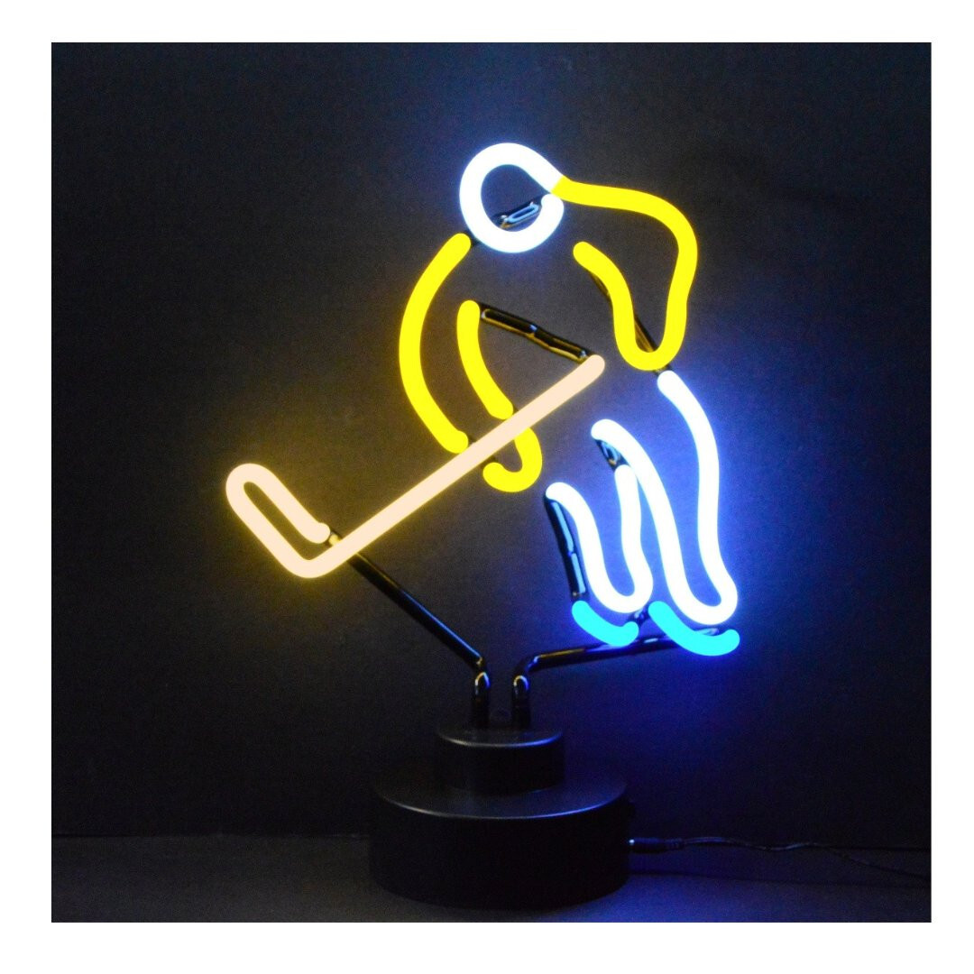 Neonetics 4HOCKY Hockey Neon Sculpture