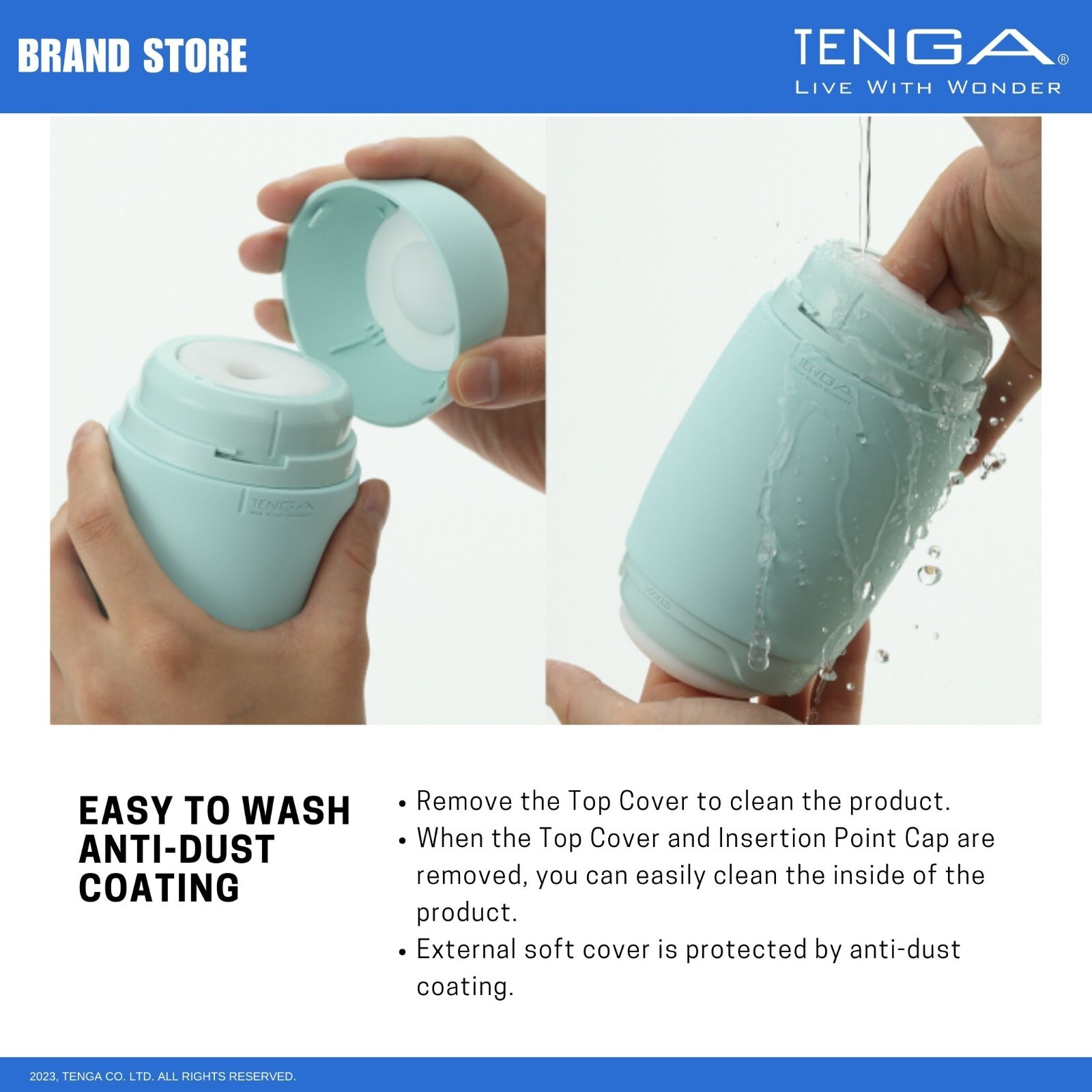 TENGA Puffy Soft Touch Male Reusable Masturbator/ Stroker NIB NWT