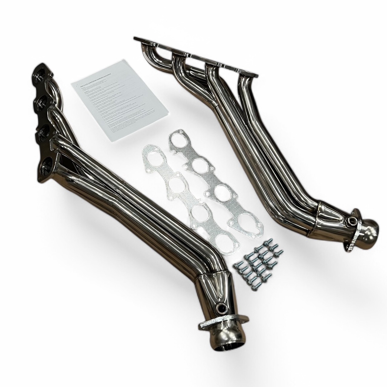 Long Tube Exhaust Headers Fits 09-23 Challenger Charger 5.7L 6.1L 6.4L Manifolds