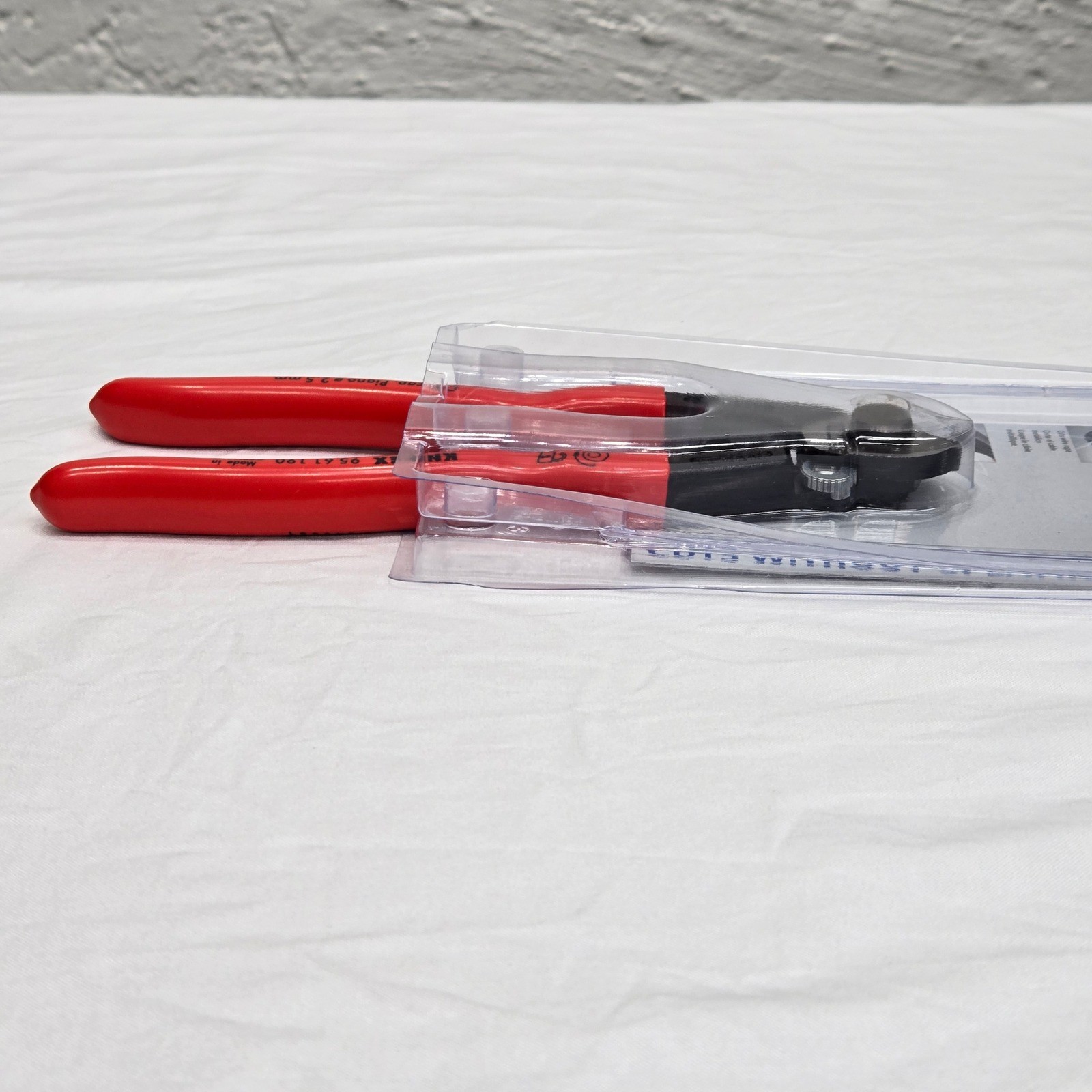 Knipex 95 61 190 SBA 7-1/2 Inch Wire Rope Cutters and Crimpers Made in Germany