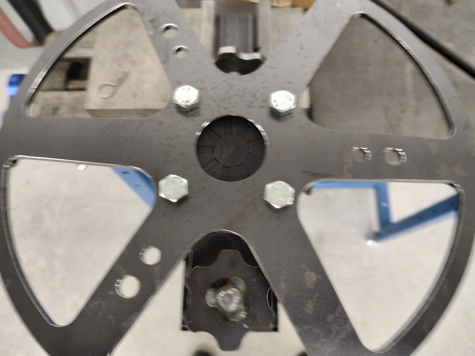 Roll Out Wheel Kit Pipe Welding Laser Cut Mark Graves Grinders