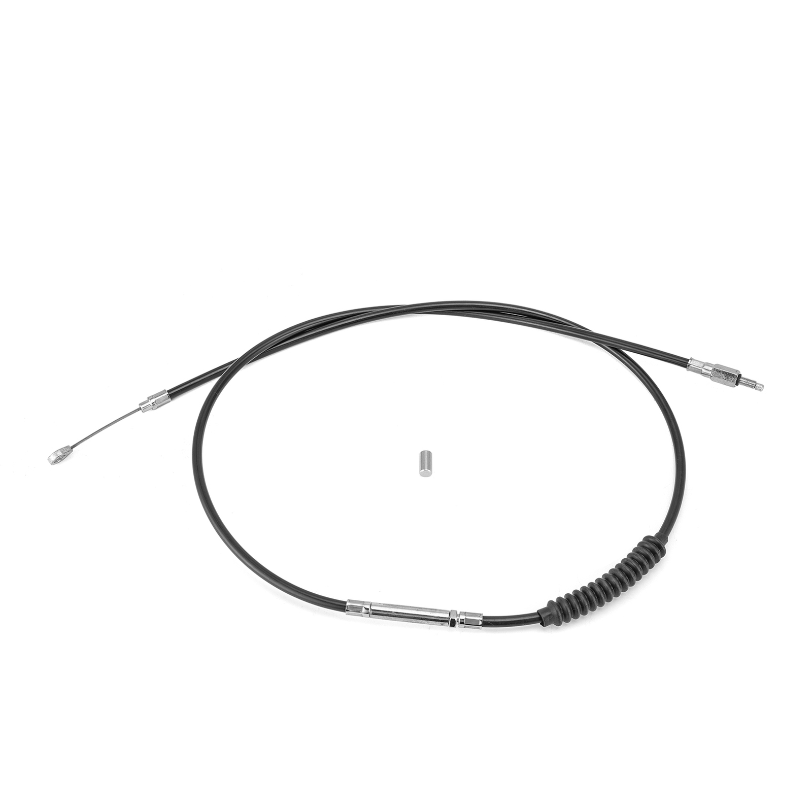 70 11/16" Extended Length Braided Clutch Cable for Harley Dyna Softail 1987-2006