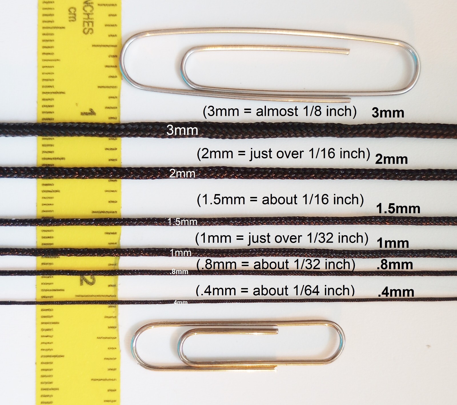 12 Ft Dial Cord String (144") BRAIDED 1.5mm BLACK for Vintage Tube Radio Tuner