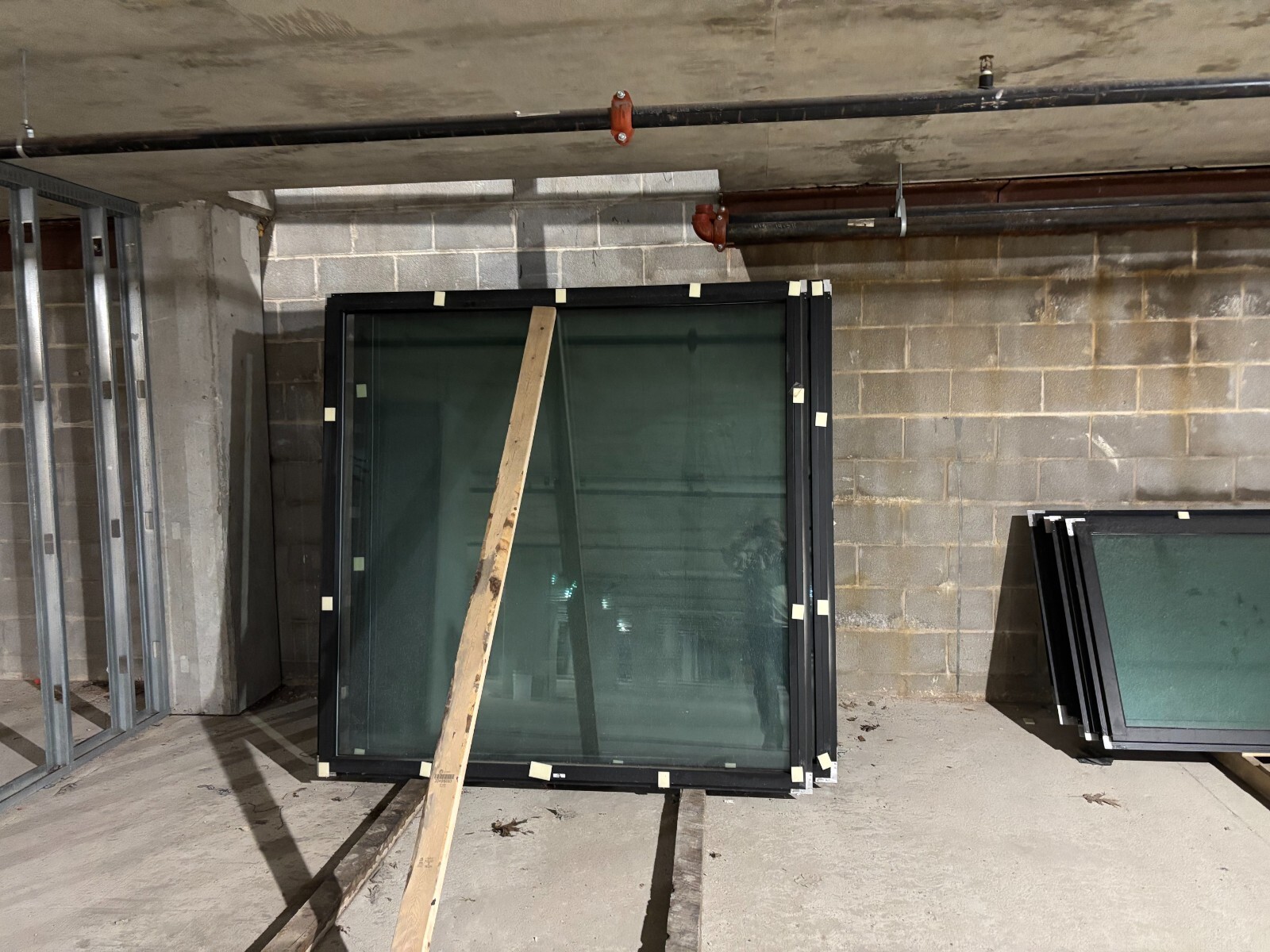 Brand New Commercial Windows (6'x6' and 3'x6') black and white available