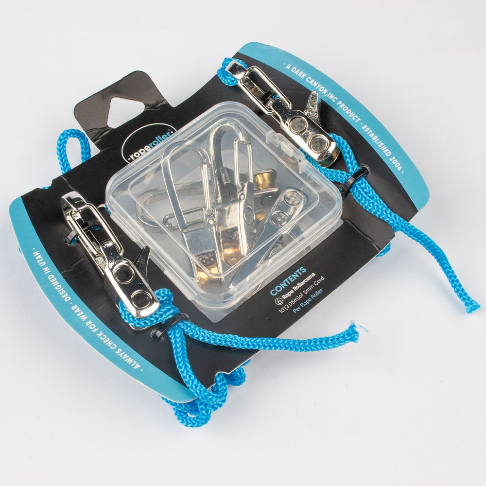 6 Hooks Rope with Roller Tensioner Lock Buckle Tie Down Rope Cargo Tightening