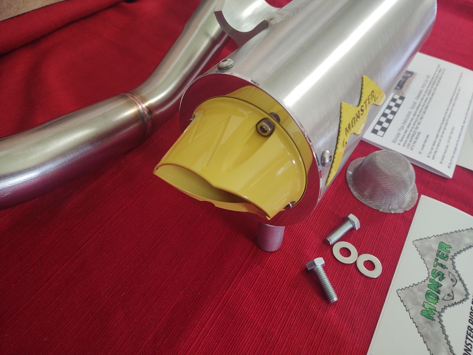 Suzuki LTZ 400 Z400 KFX400 full Exhaust MonsterPipe