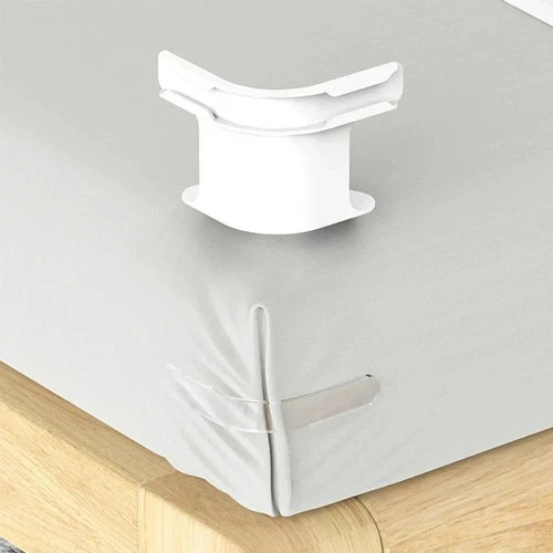 4PCS Lock Sheet Holders Keep Sheets Tight Heavy Duty Straps Fit All Mattresses N