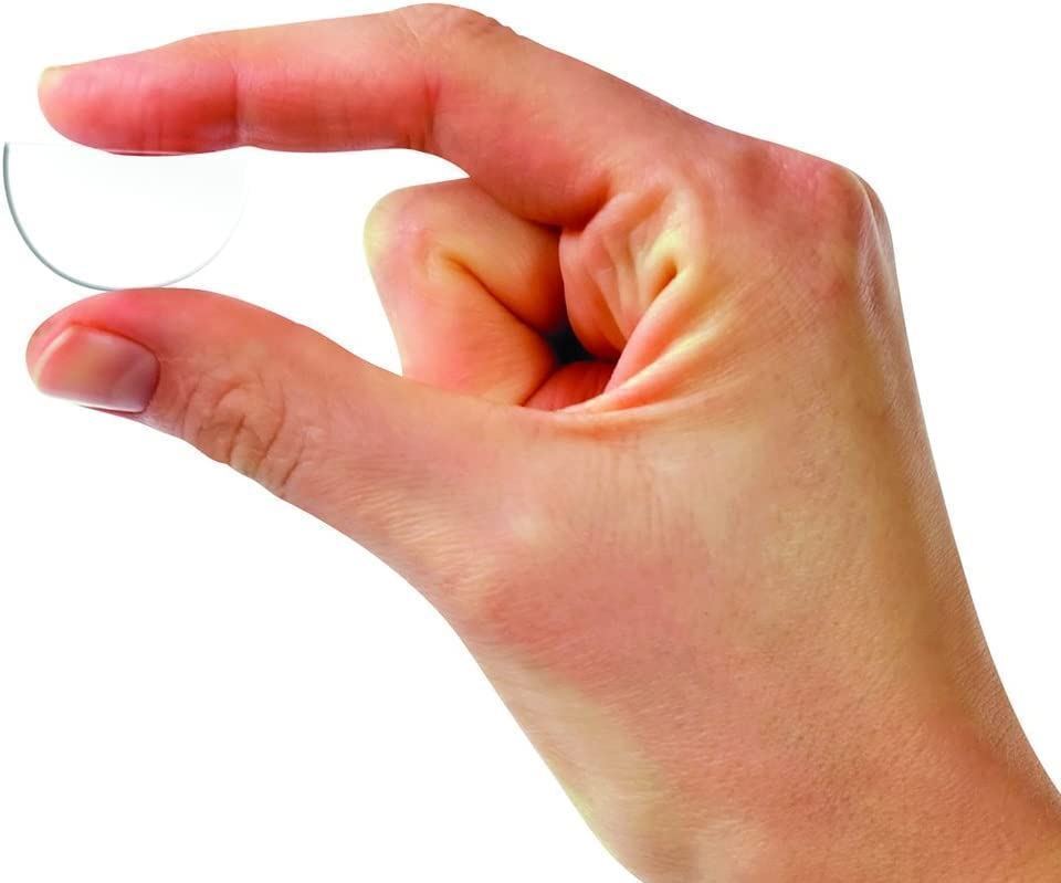 OPTX 20/20 Hydrotac Stick On Bifocal Lenses +2.50|Magnify Adhesive Reading ReUse