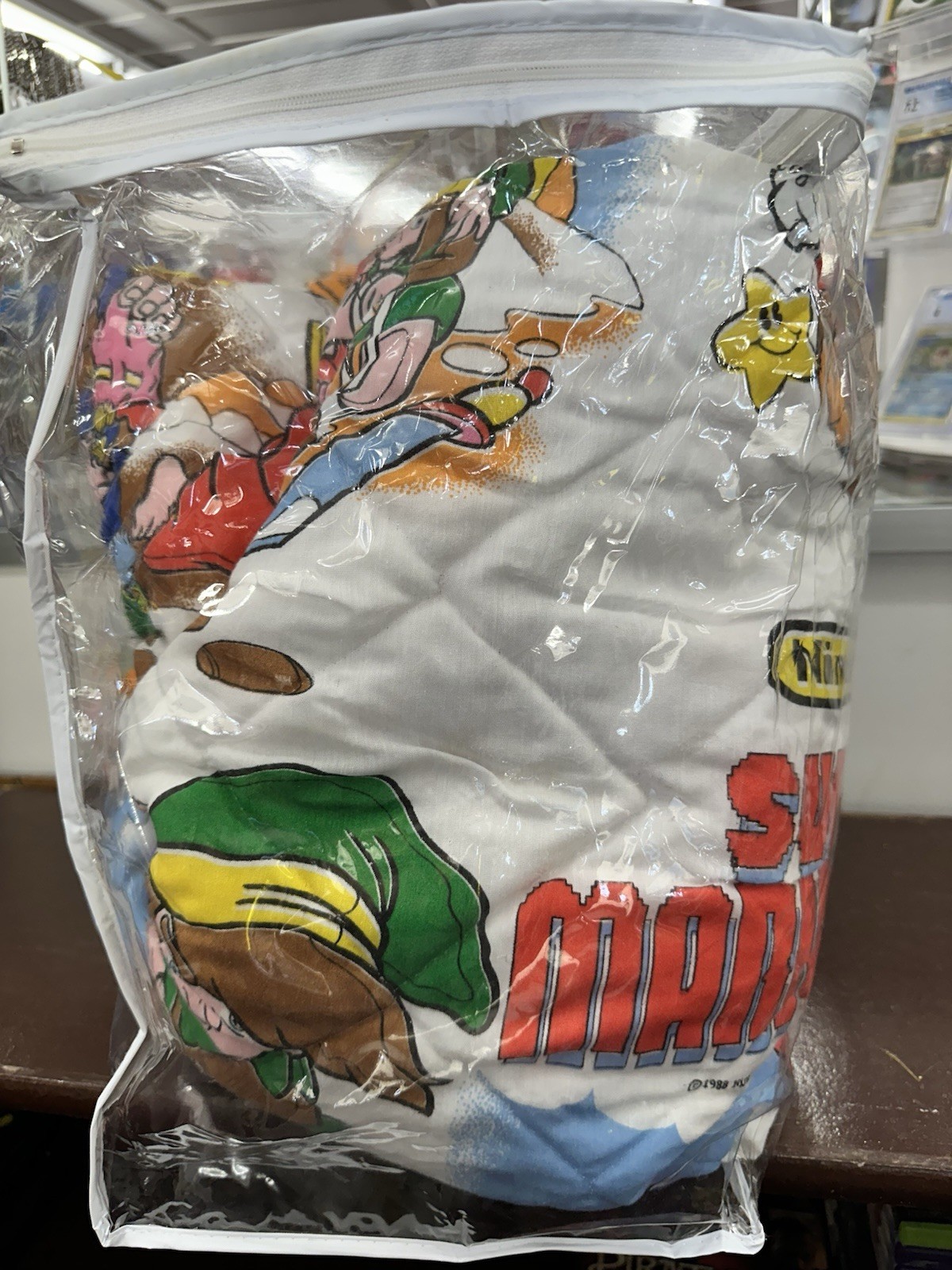 Vintage 1988 Nintendo Super Mario Bros And Zelda Twin Comforter Not Mint