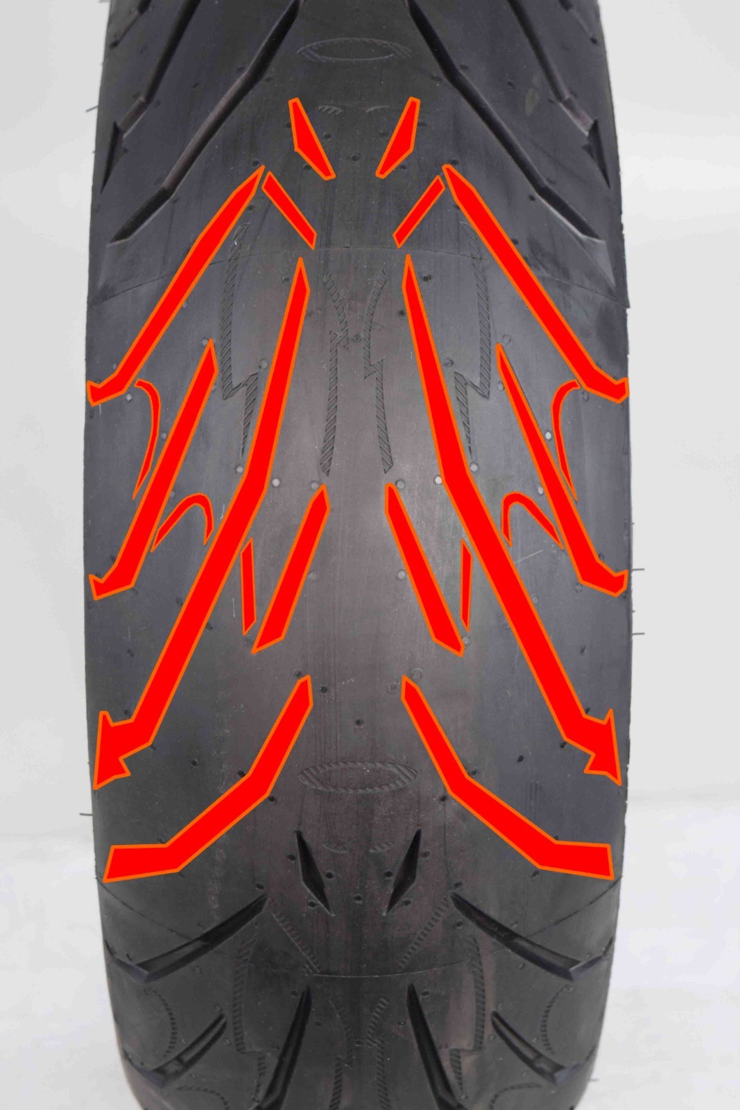 New 180/55-17 Rear Pirelli Angel ST High Speed Sport Bike Tire 180/55ZR17