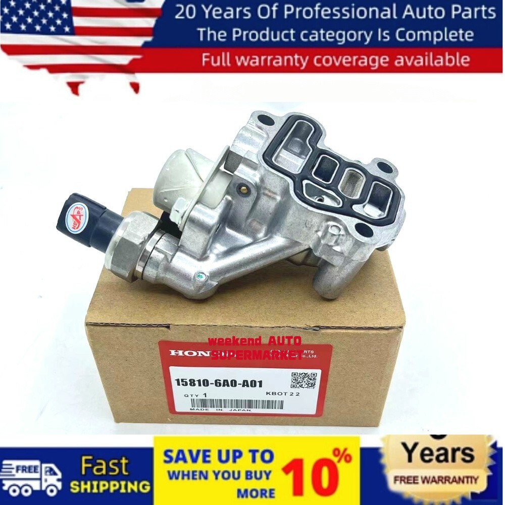 15810-6A0-A01 NEW OEM Spool Valve Assembly Fits For 2018-2023 Honda Accord 1.5L