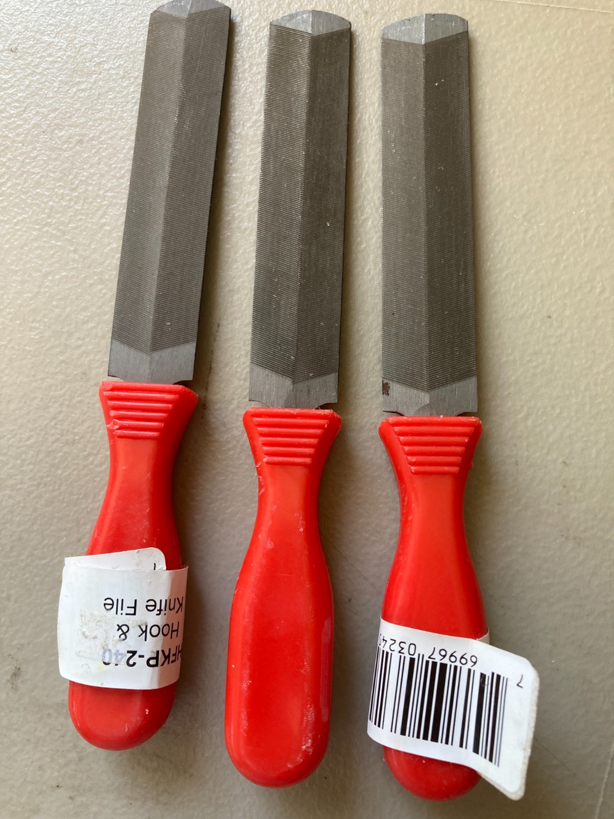 3 Anglers Choice Knife & Hook Sharpener Two sided Hand Files